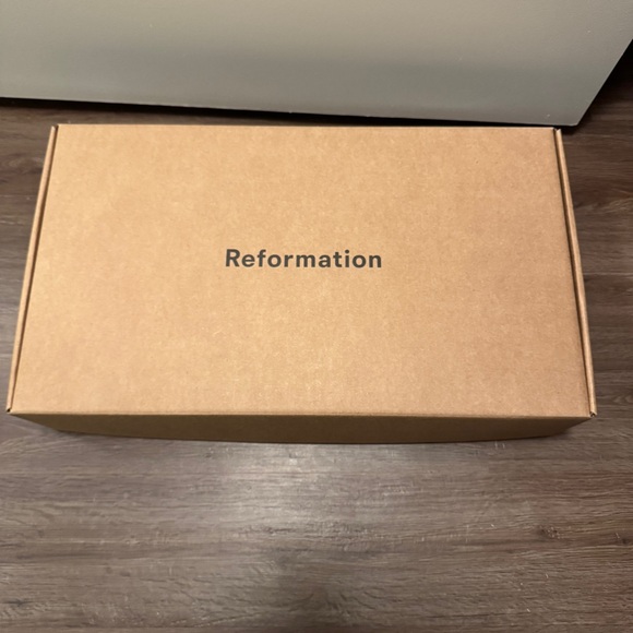 Reformation Remy Boot in Chestnut - Picture 5 of 5